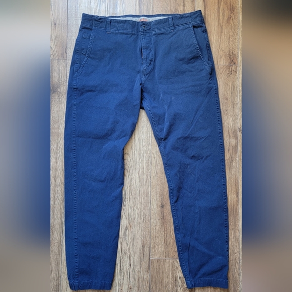 Dockers slouch fit relaxed chino joggers 34x32 men's blue - Picture 1 of 3